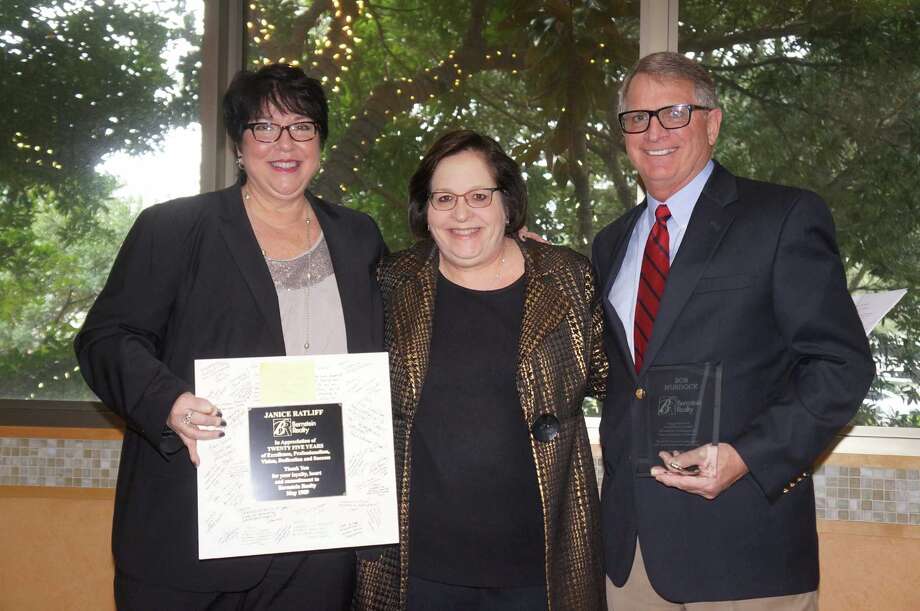 Bernstein Realty presents awards Houston Chronicle