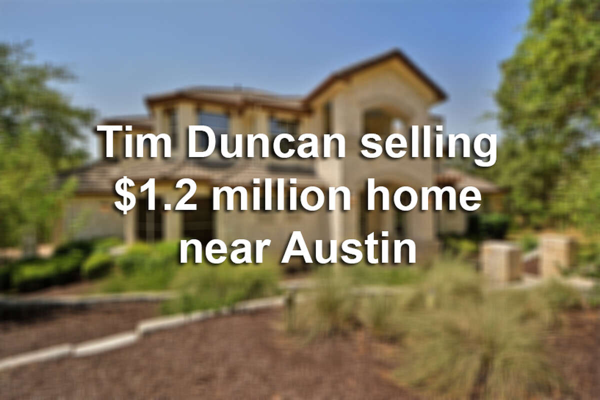 Tim Duncan selling $1.2 million home near Austin