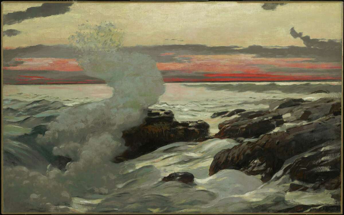 Winslow Homer (American, 1836?–1910), West Point, Prout's Neck, 1900. Oil on canvas, 30 1/16 x 48 1/8 in. Clark Art Institute, Williamstown, Massachusetts, 1955.7 [Photo: Mike Agee]