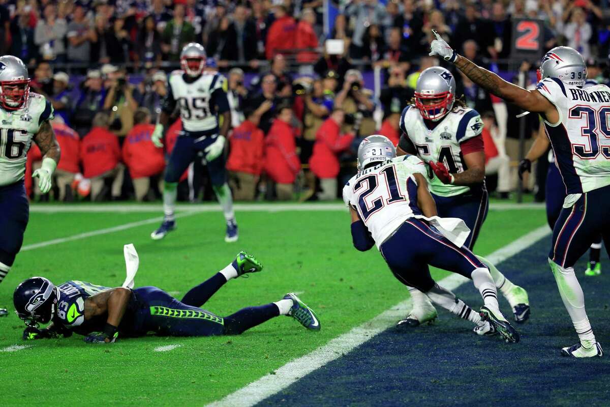 patriots super bowl interception