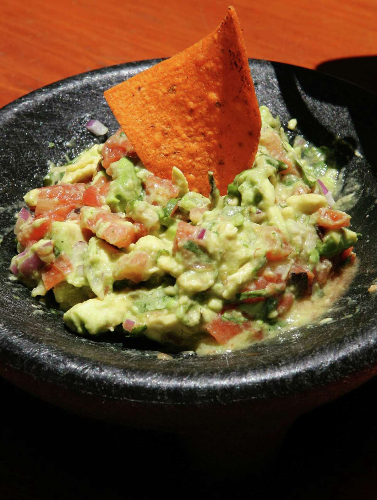 Guacamole made at tableside