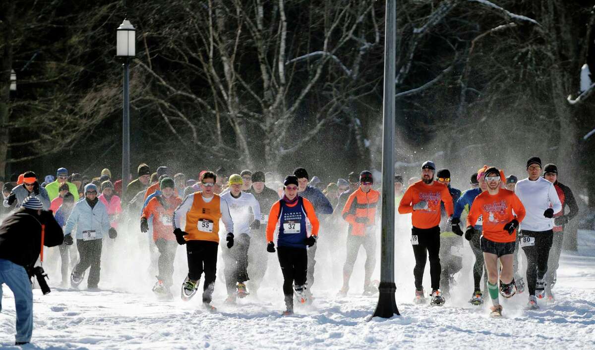 Photos Saratoga Winterfest snowshoe 5k
