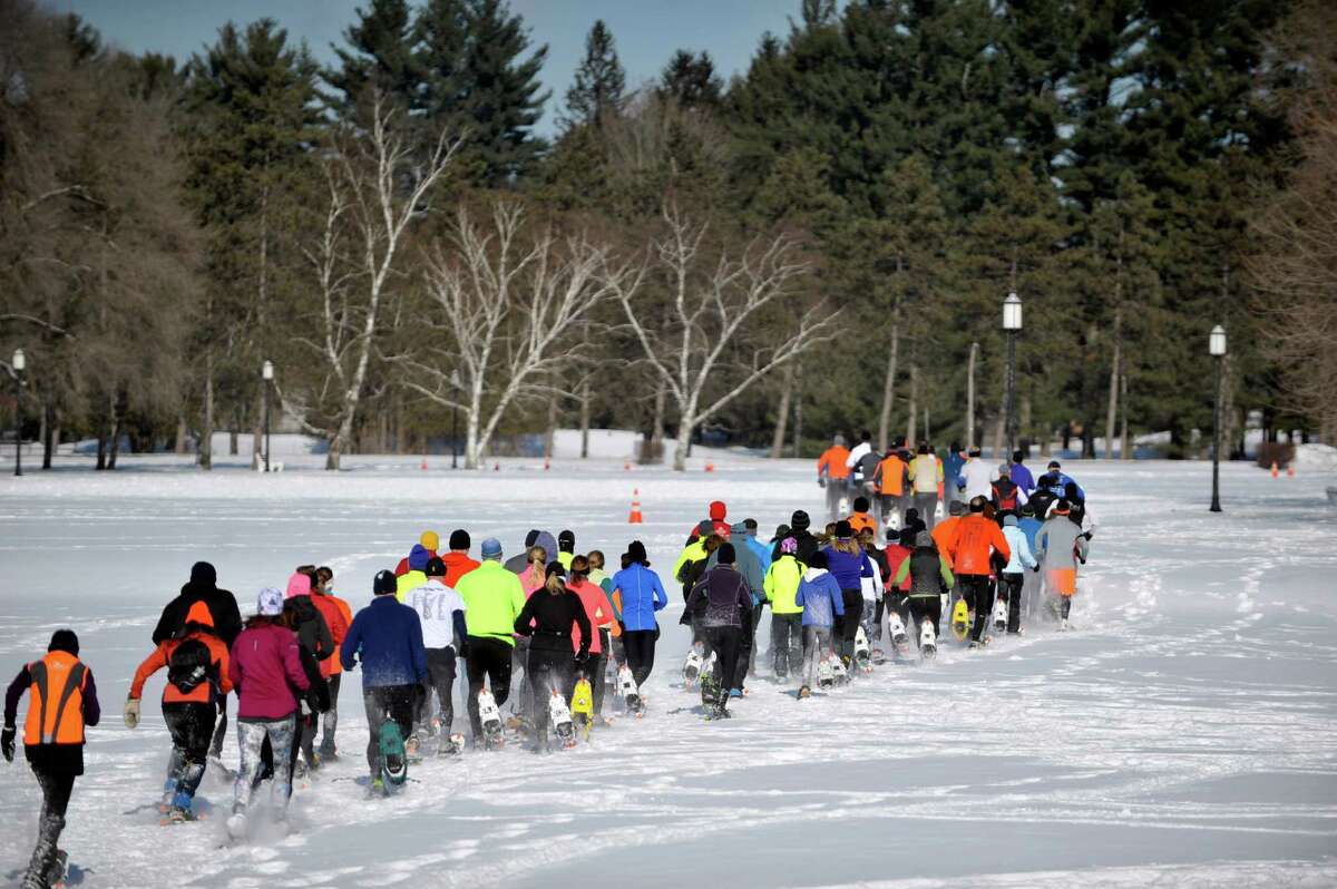 Photos Saratoga Winterfest snowshoe 5k