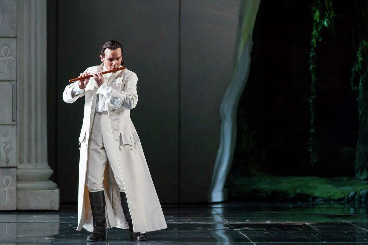 David Portillo stars as Tamino in "The Magic Flute" at Houston Grand Opera.