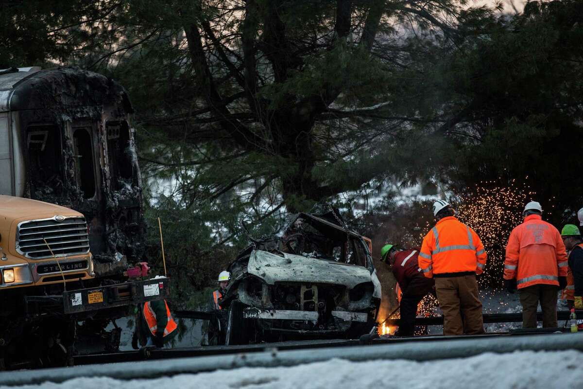 Investigators assemble details of Valhalla crash