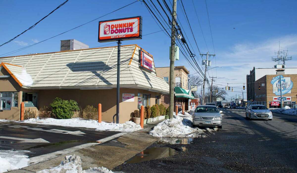 Dunkin' Donuts on West Main Street in Stamford, Conn.