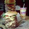 Jake's Wayback Unleashes 5100-Calorie, 9-Patty Burger - Eater