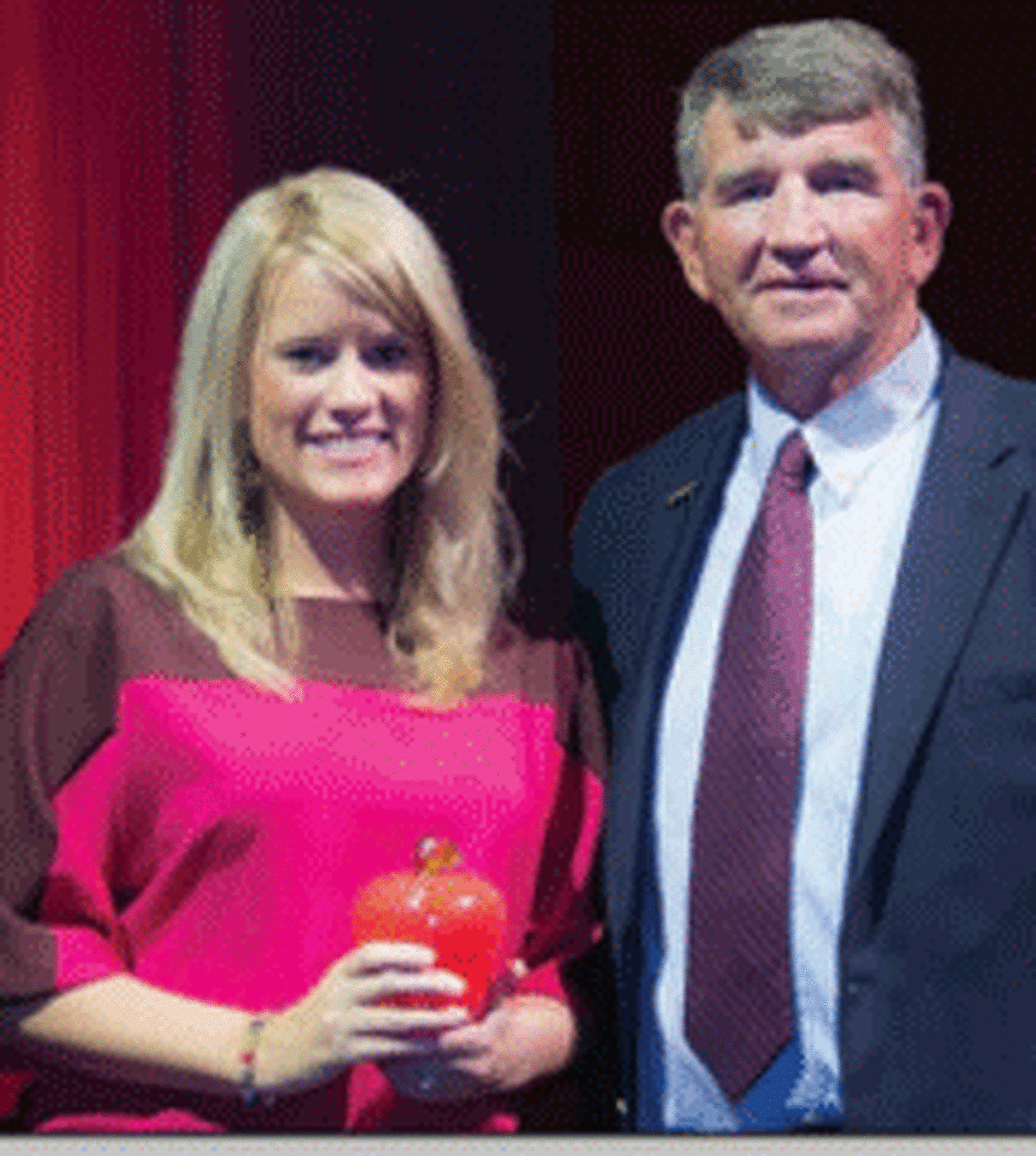 Darcy Smith, a sixth-grade teacher in the Highline School District, is shown with State Superintendent of Public Instruction Randy Dorn in 2012 when Smith was named regional teacher of the year.