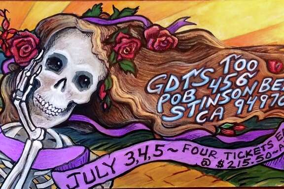 Grateful Dead fans sent in more than 60,000 hand decorated envelopes to a P.O. Box in Stinson Beach in the hopes of getting tickets to the band's final shows at Chicago's Soldier Field.