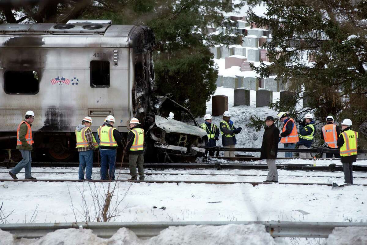 Funeral Friday for driver of SUV in commuter train collision