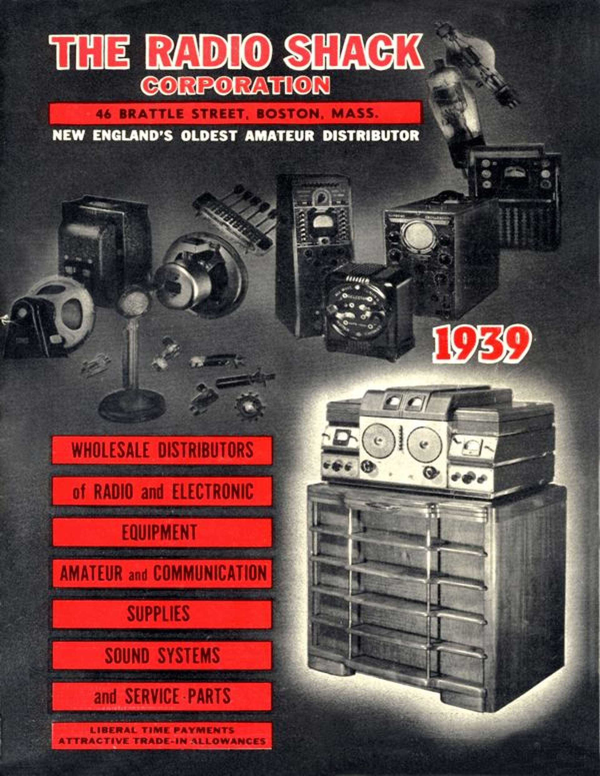 Check out decades of RadioShack catalog covers dating back to 1939