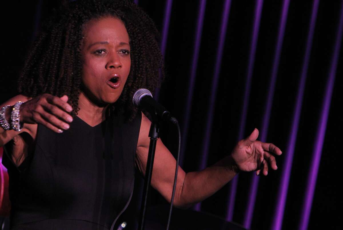 Jazz singer Paula West performs at Feinstein's at The Nikko in San Francisco, Calif., on Thursday, February 13, 2014.