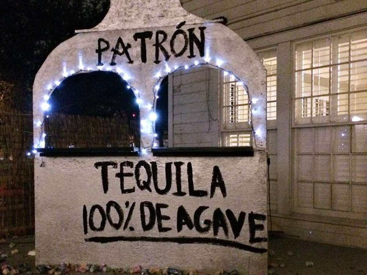 A fraternity at the University of Texas at Austin is taking heat for hosting an alleged "border patrol" party at its house within spitting distance of the university campus on Saturday night. Partygoers attending a bash hosted by UT's chapter of the national Phi Gamma Delta fraternity, known as Texas Fiji, wore ponchos, sombreros and construction gear while others wore military camoflauge outfits near photo cutout boards of people in traditional Mexican garb, a bar painted to look like a Mexican flag and a giant cutout of Patrón tequila, The Daily Texan reported.