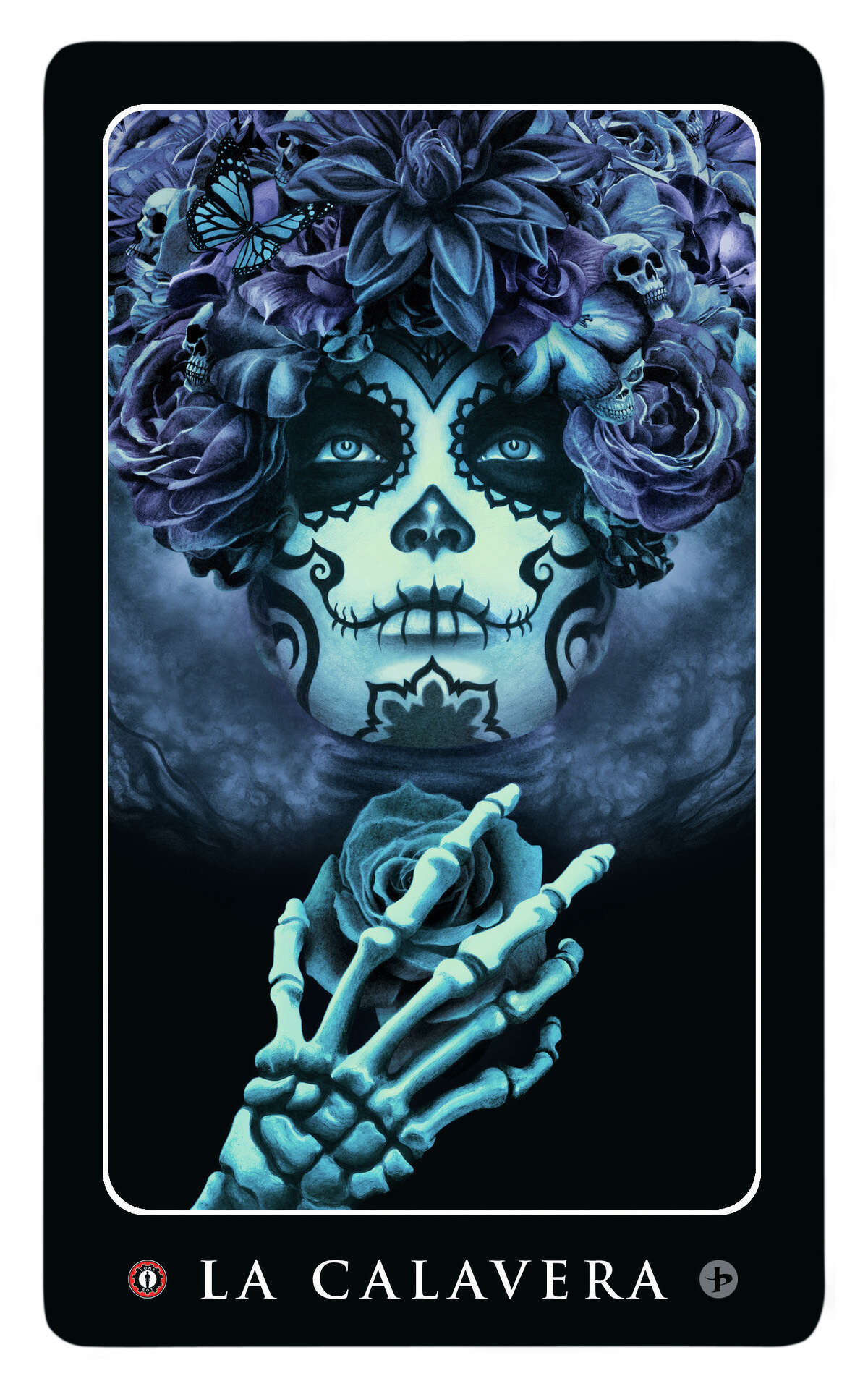 Picacio plans to illustrate all 54 icons of lotería, such as “La Calavera” (“The Skull,” pictured).