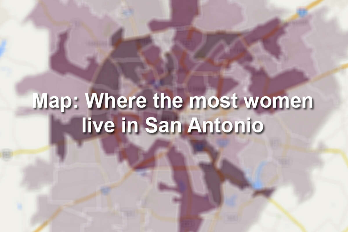 Click through to see the ten San Antonio ZIP codes with the most women.