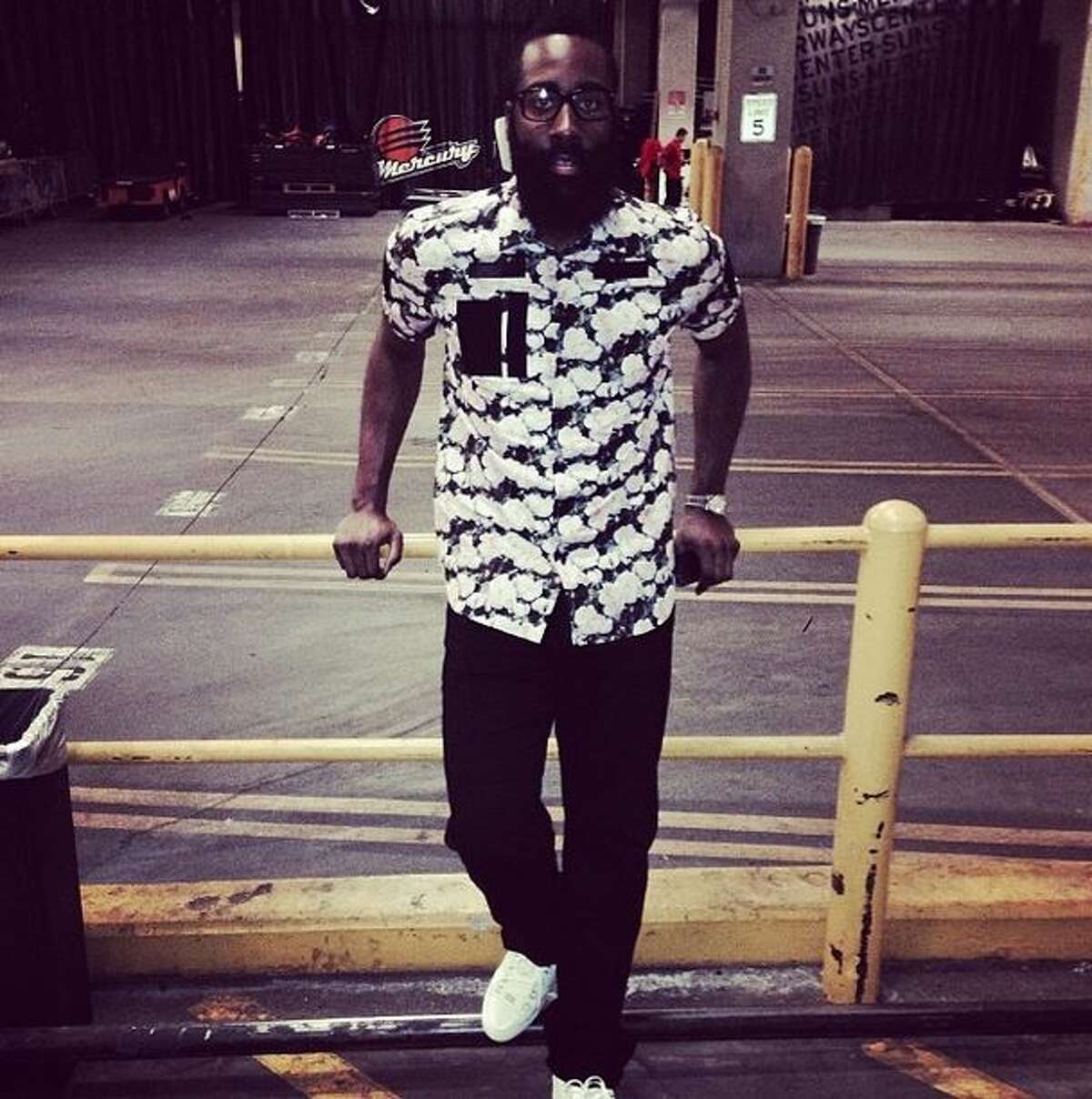 James Harden's fashion sense lands him in allstar style event