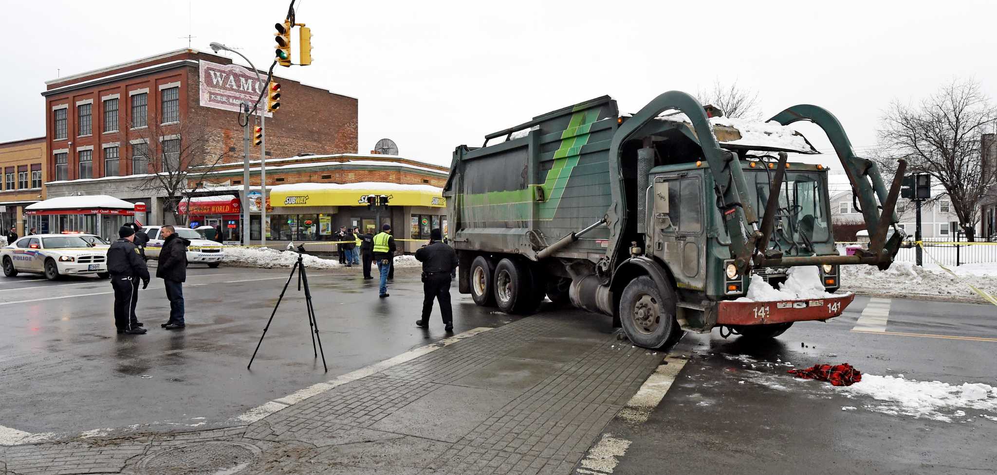 Boy killed while crossing the street