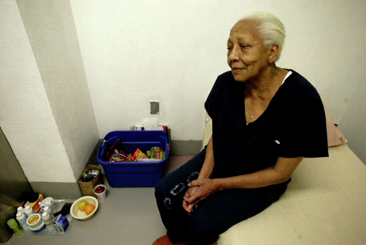 Doris Payne sits in her cell at Clark County Jail in Las Vegas in 2005. The international jewel thief is the subject of a 2013 documentary and was recently spotted cruising for bling in S.F.
