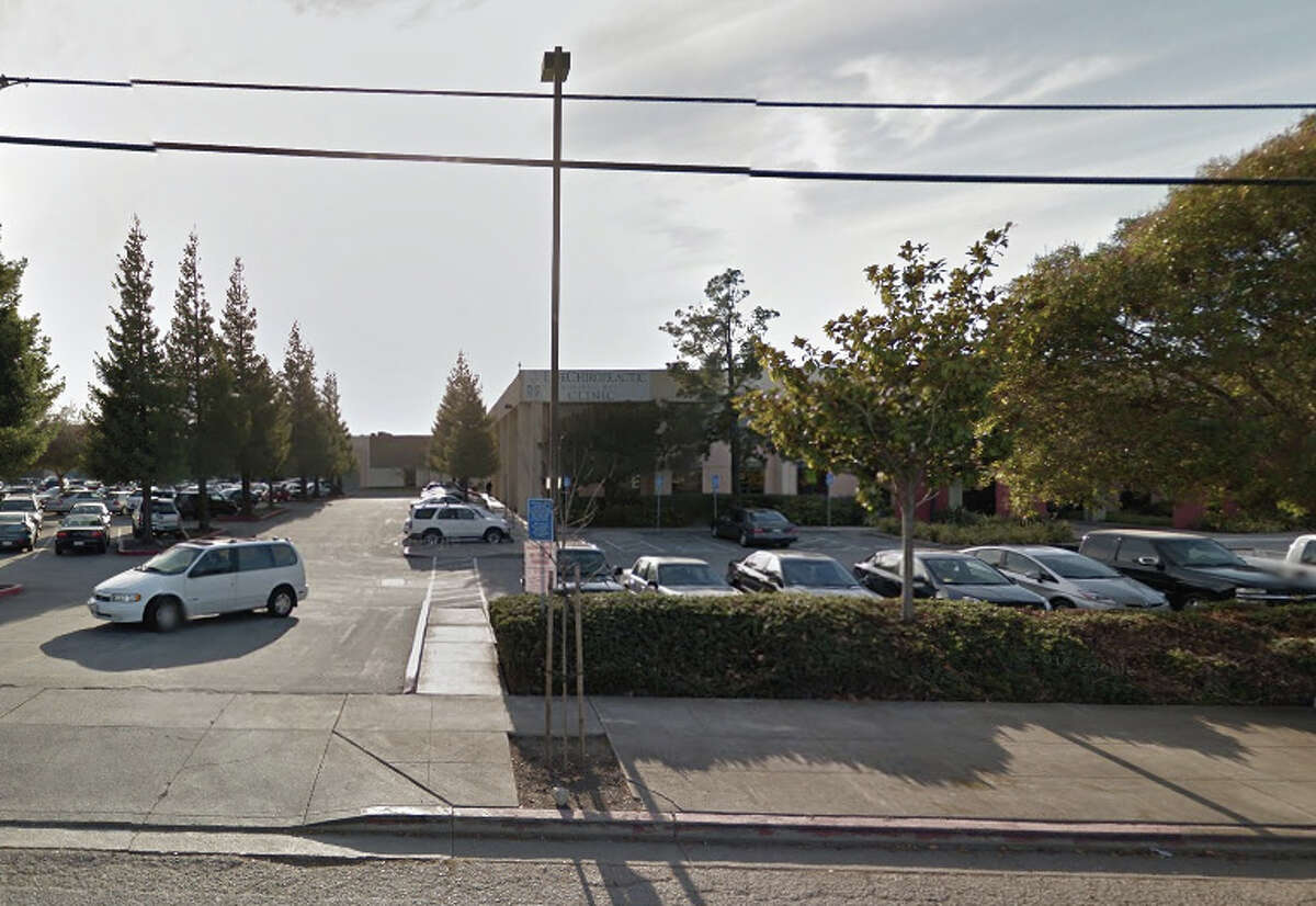 A man was found dead behind the building at 25001 Industrial Blvd. in Hayward.
