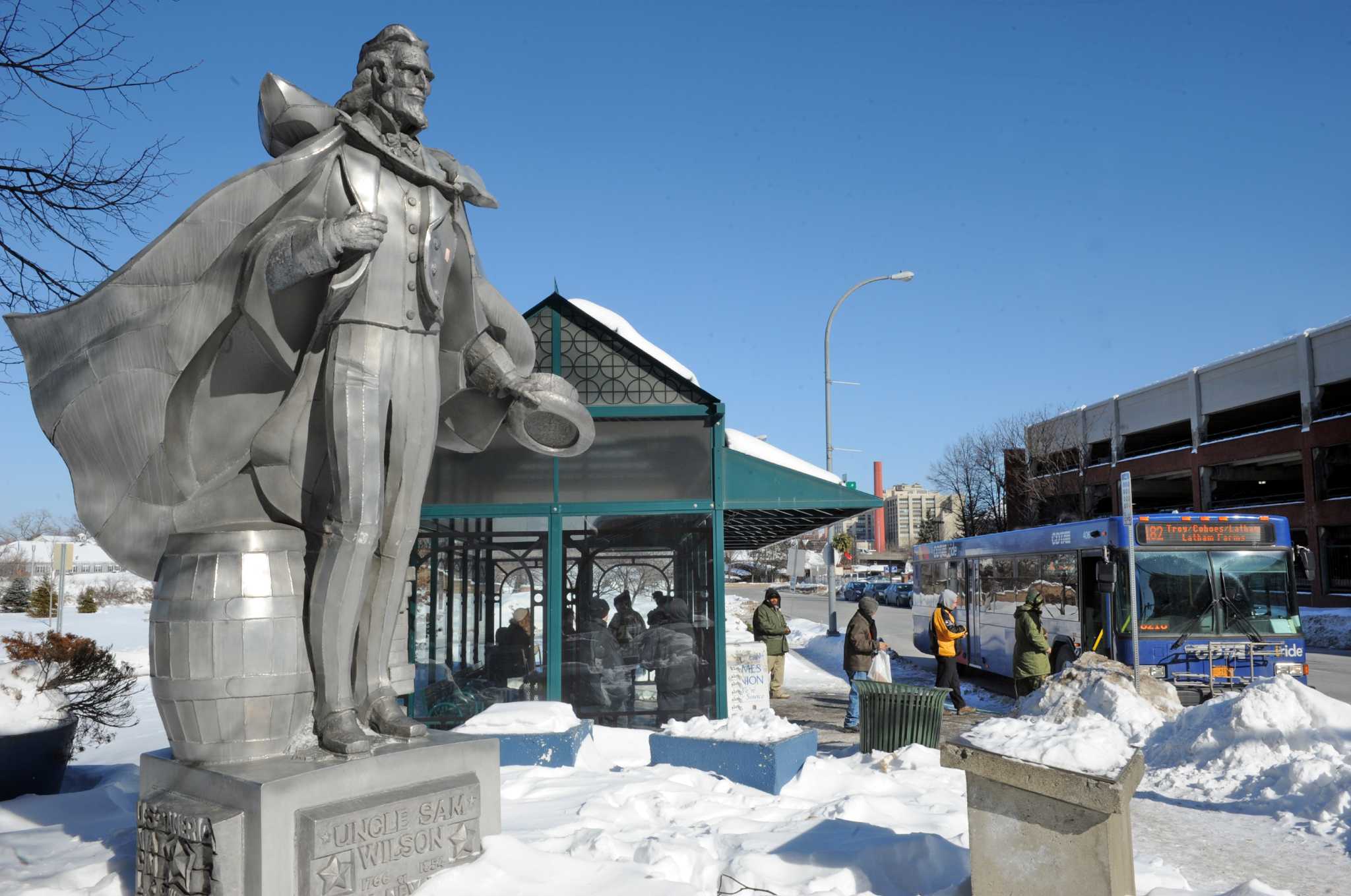 Is Uncle Sam bus stop history?