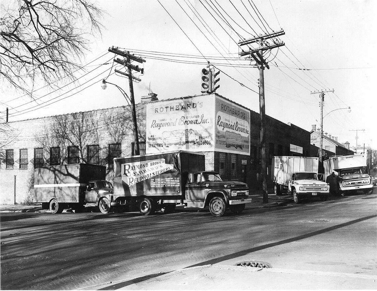 Former Rothbards' store, Lincoln Avenue, Albany, as seen in the 1960s. It was owned and operated by Raymond Brown. (Lowell Brown)