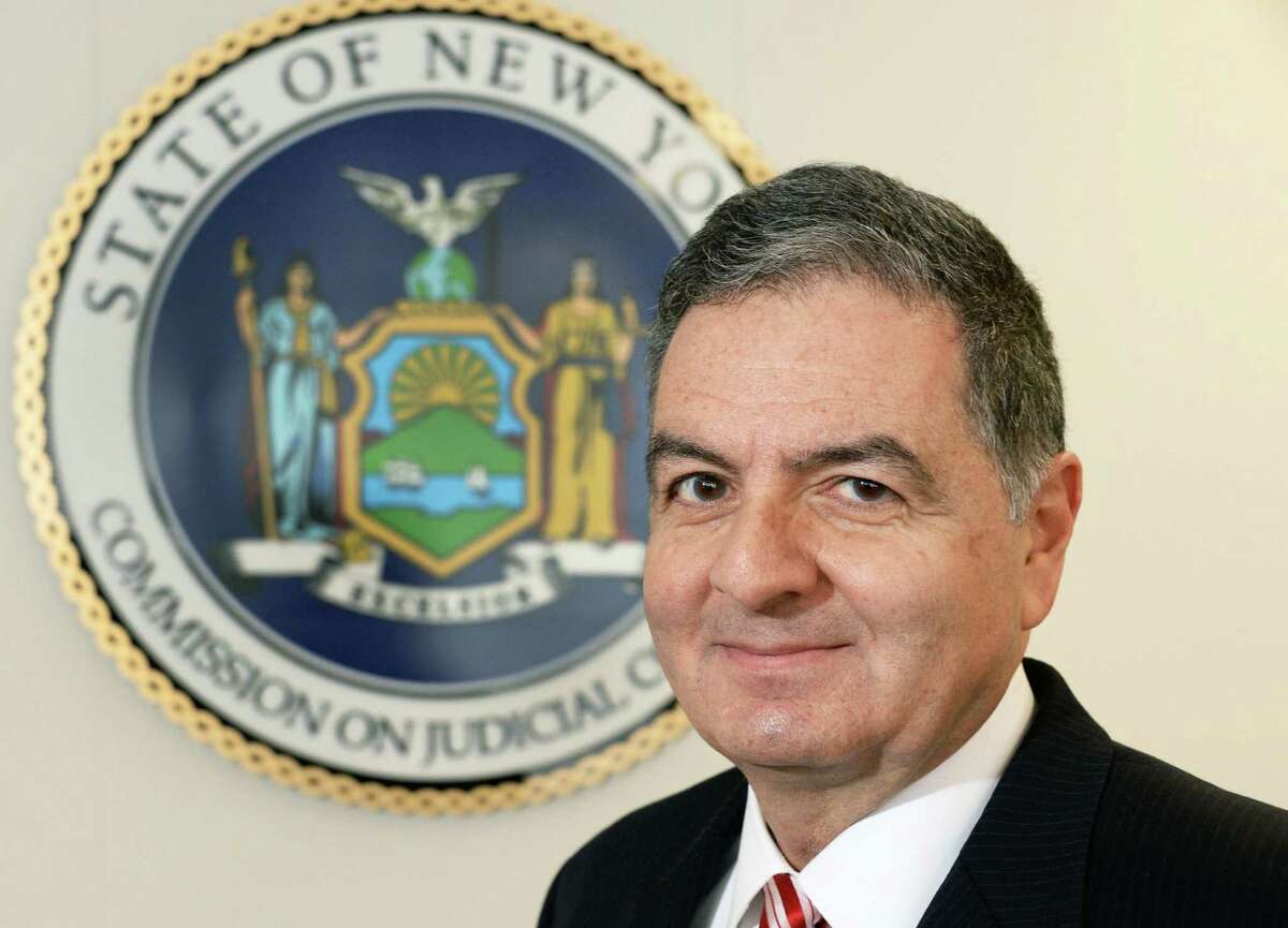 Administrator and counsel for the state Commission on Judicial Conduct Robert H. Tembeckjian, pictured, said in a statement about the resignation of Schoharie town and village justice Kenneth C. Knutsen amid a probe of his Facebook posts: "Social media posts that exhibit anti-LGBTQ, anti-Muslim, pro-police or other biases are abhorrent and inimical to the role of a judge. In these circumstances, Judge Knutsen’s departure from office is warranted.”