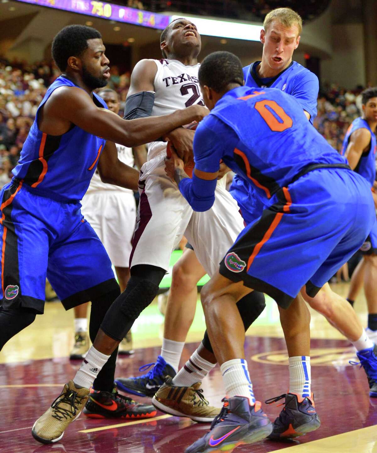 Texas A M Knocks Off Florida