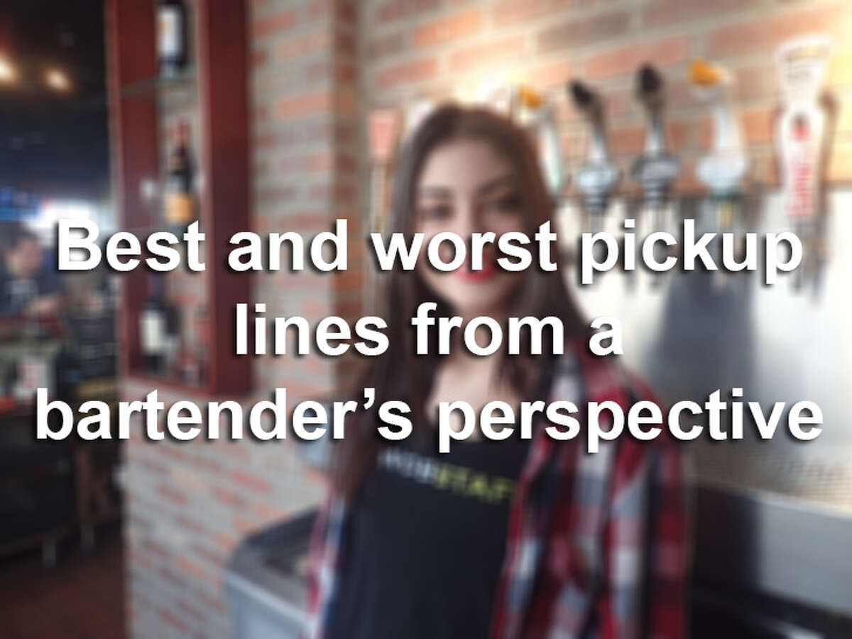 Click through the gallery to see some of the best and worst pick up lines from a bartender's perspective.