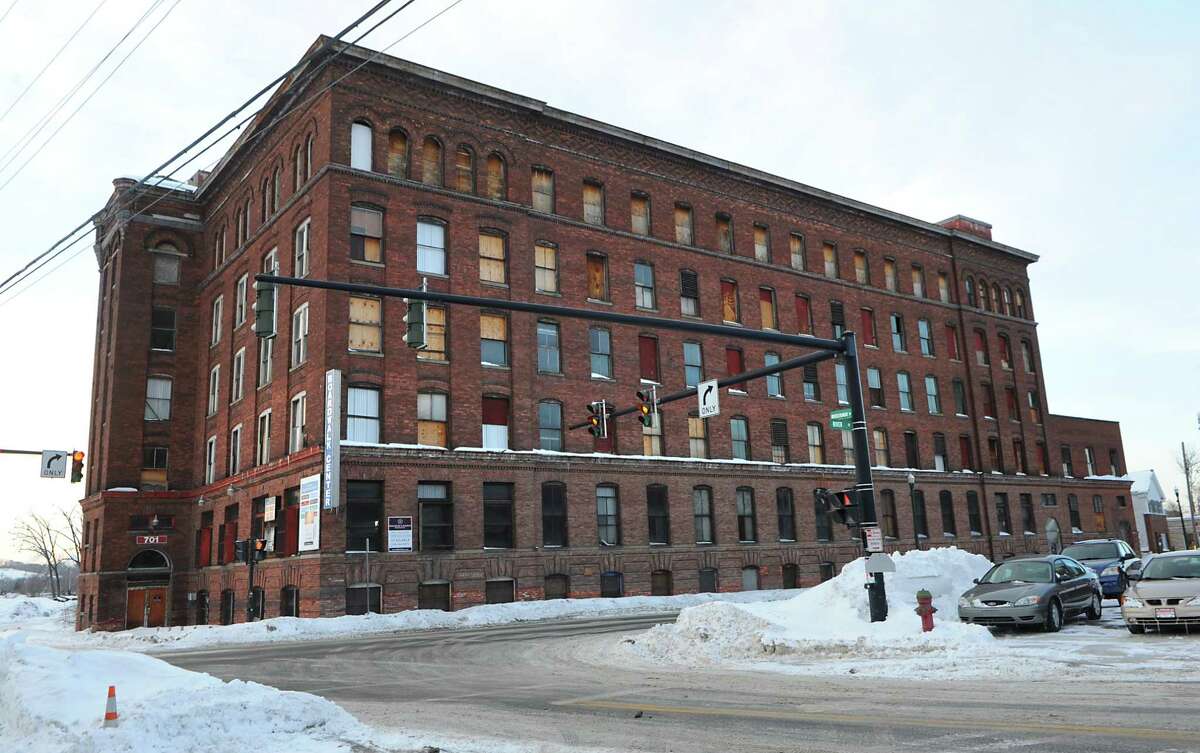 Exterior of the Former Marshall-Ray Corp. factory on Monday, Feb. 16, 2015 in Troy, N.Y. (Lori Van Buren / Times Union)