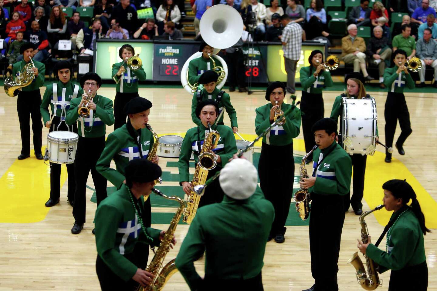 Sacred Heart Cathedral Prep’s new marching band courting success