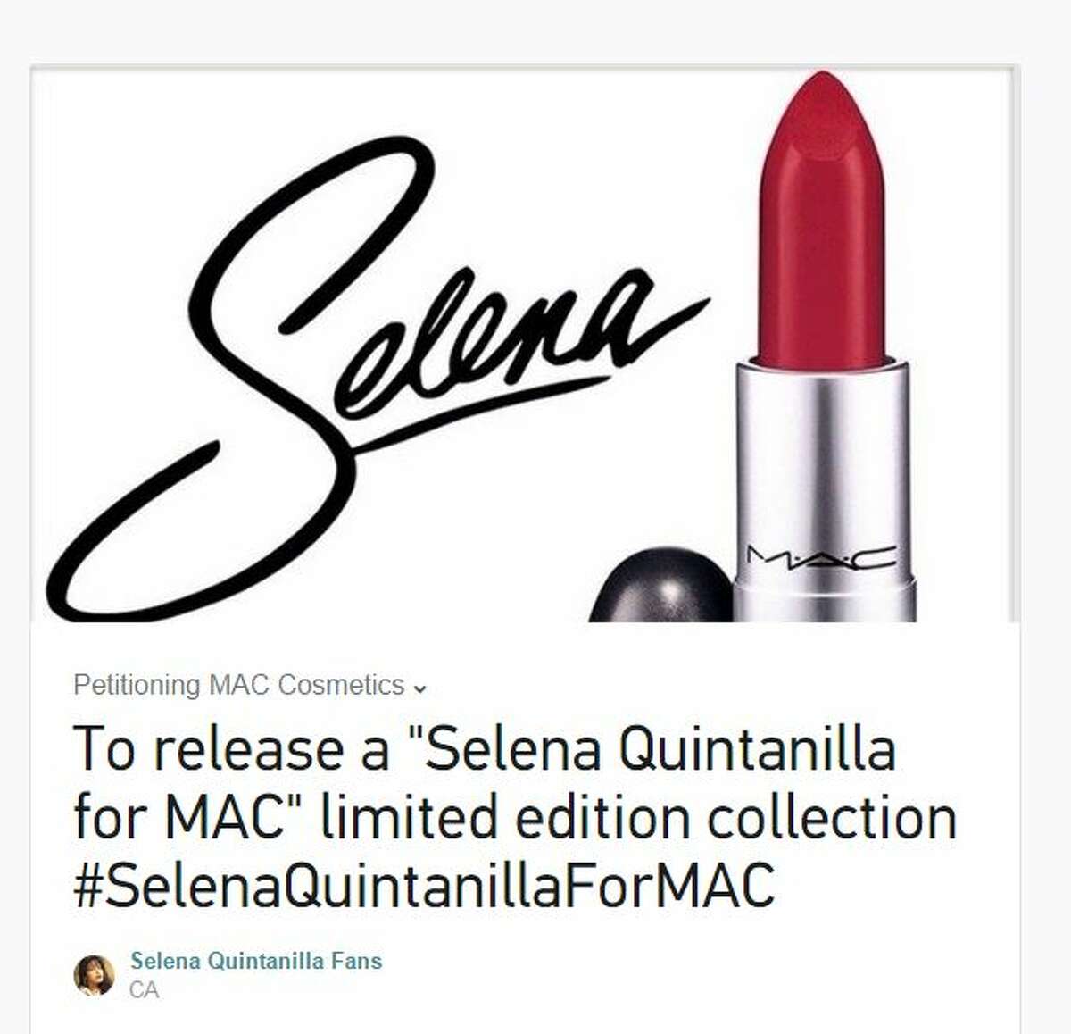 selena for mac cosmetics selena for mac cosmetics