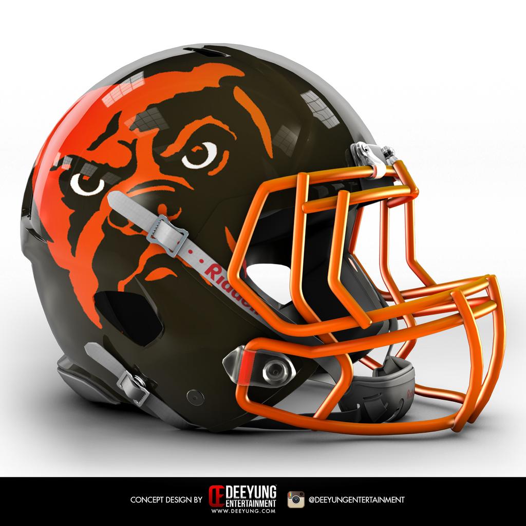 Football helmets in the 'Star Wars' universe