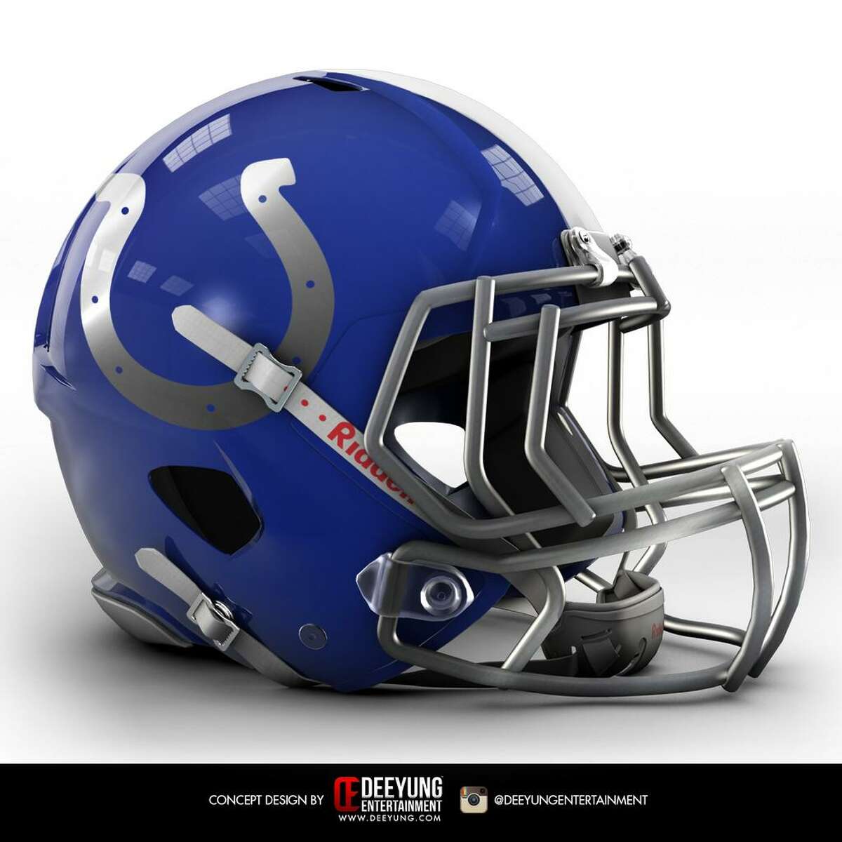 Artist creates concept helmets for NCAA football teams