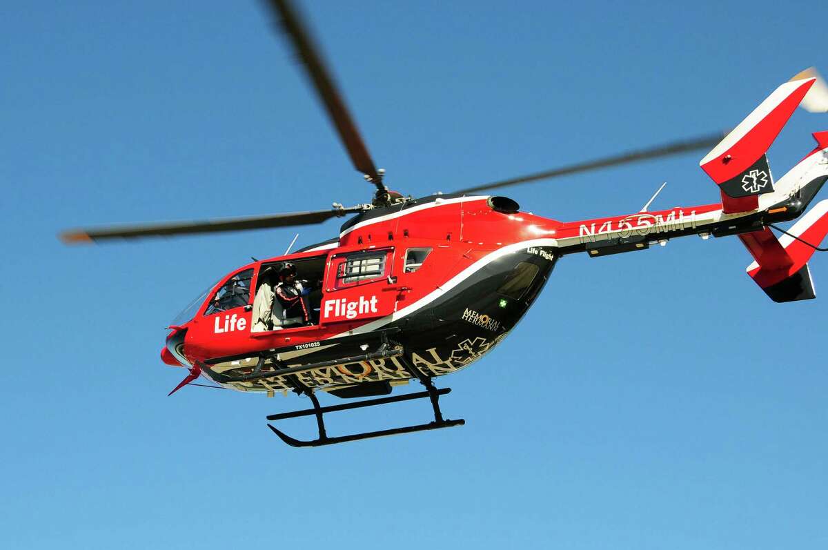 One of Life Flight's six air ambulance helicopters.