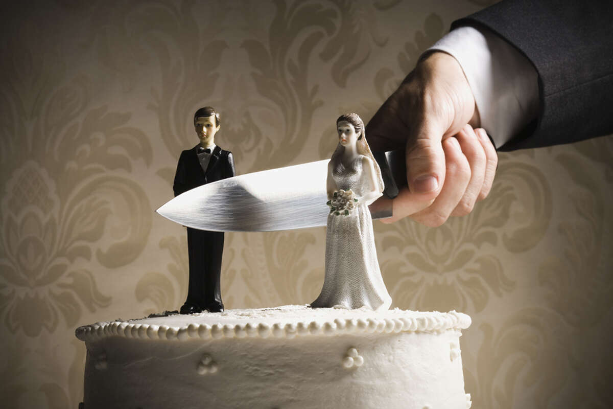 16 surprising facts about divorce in America (Source: CreditDonkey report based on numbers from Centers for Disease Control, U.S. Census Bureau, American Academy of Matrimonial Lawyers and the American Sociological Association.)