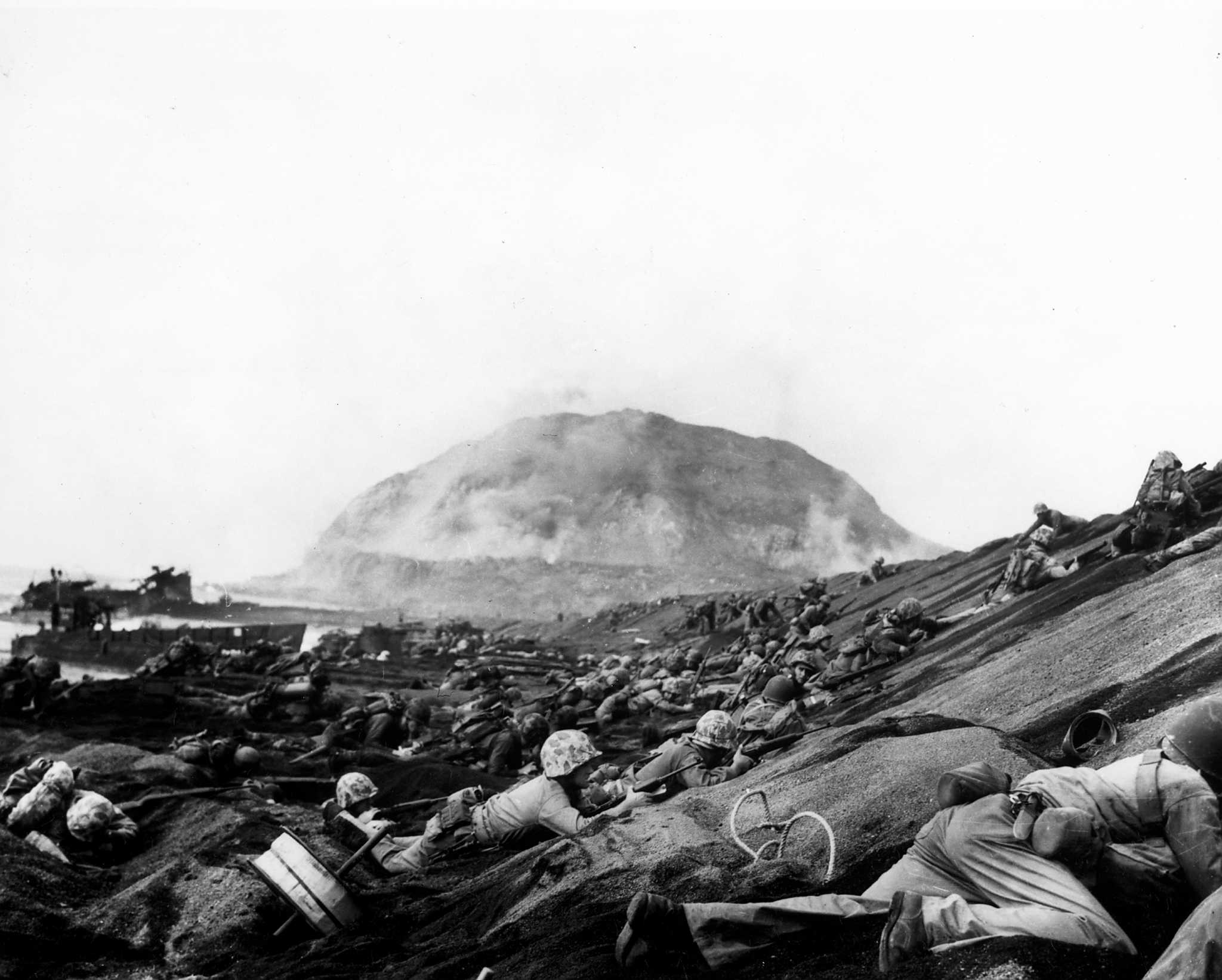 Battle Of Iwo Jima Map