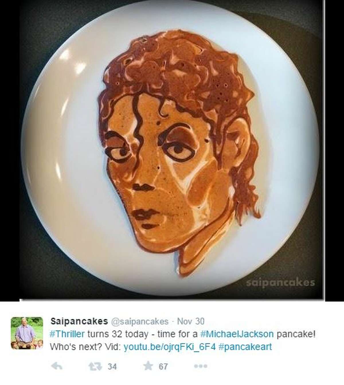 Dad takes culinary art to whole new level, makes Dia de los Muertos