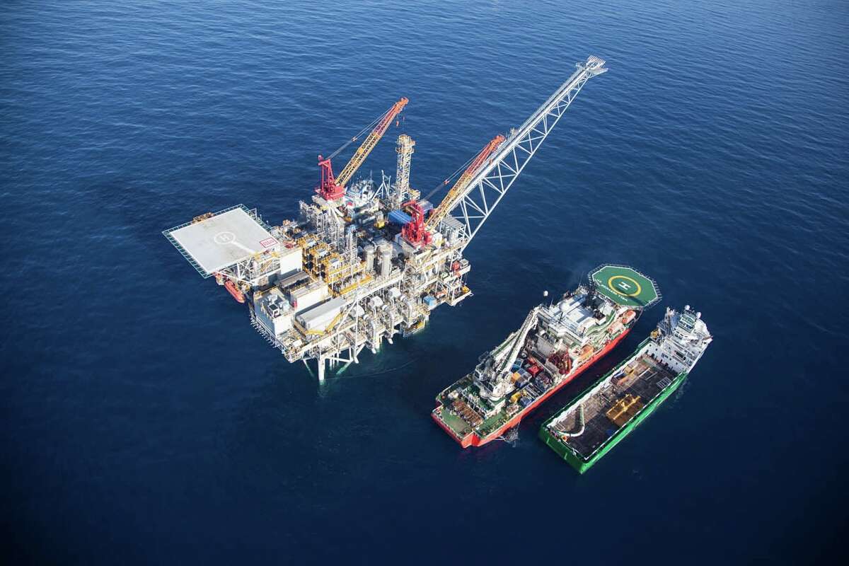 This platform from Houston-based Noble Energy operates in the Tamar field, a major natural gas play in the Mediterranean Sea off Israel. That nation's antitrust regulators late last year refused to complete a deal reached by Noble. ﻿