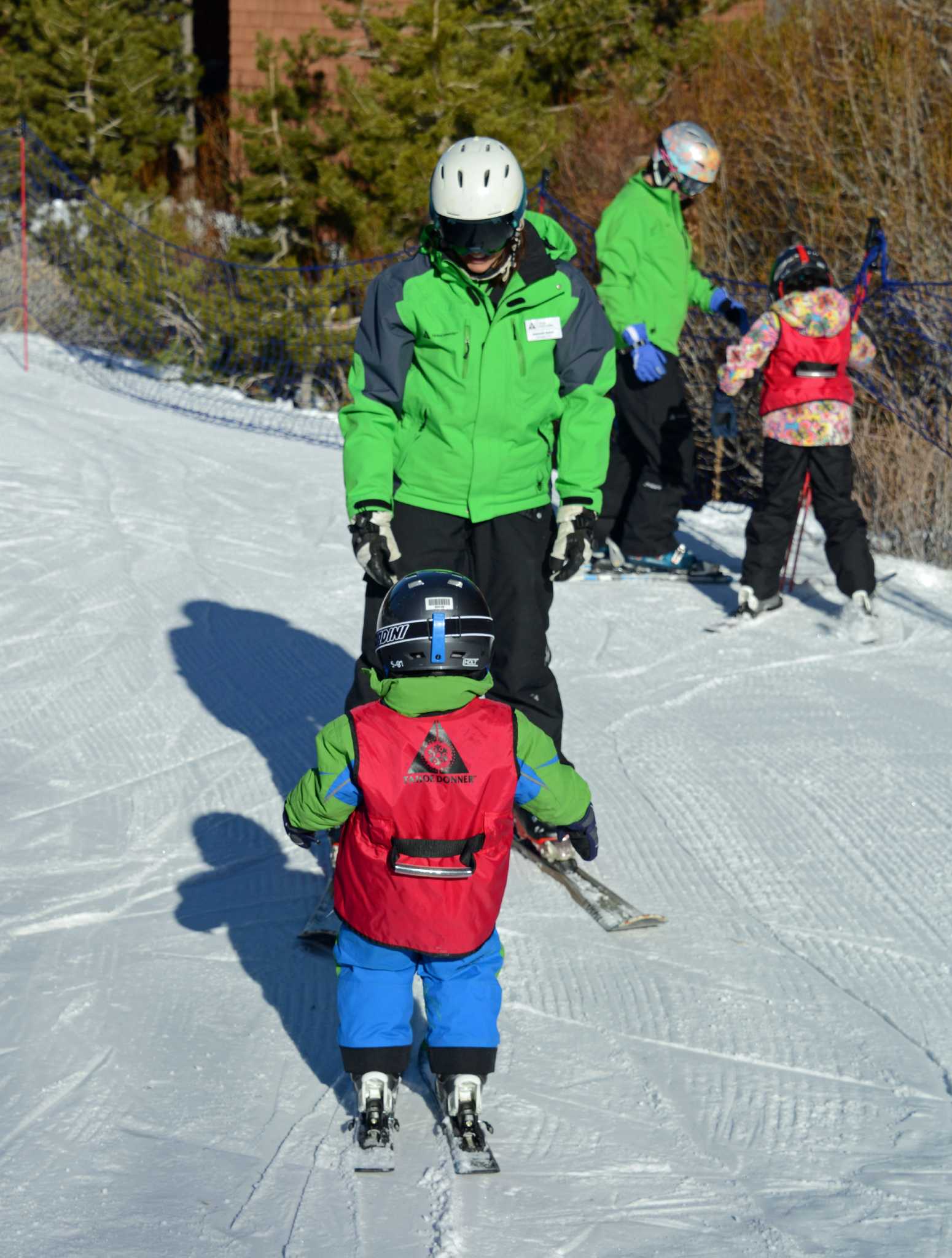 Skiing Tahoe with kids