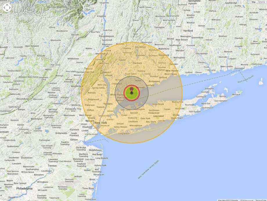 What a nuclear bomb falling on Houston and other cities would look like ...