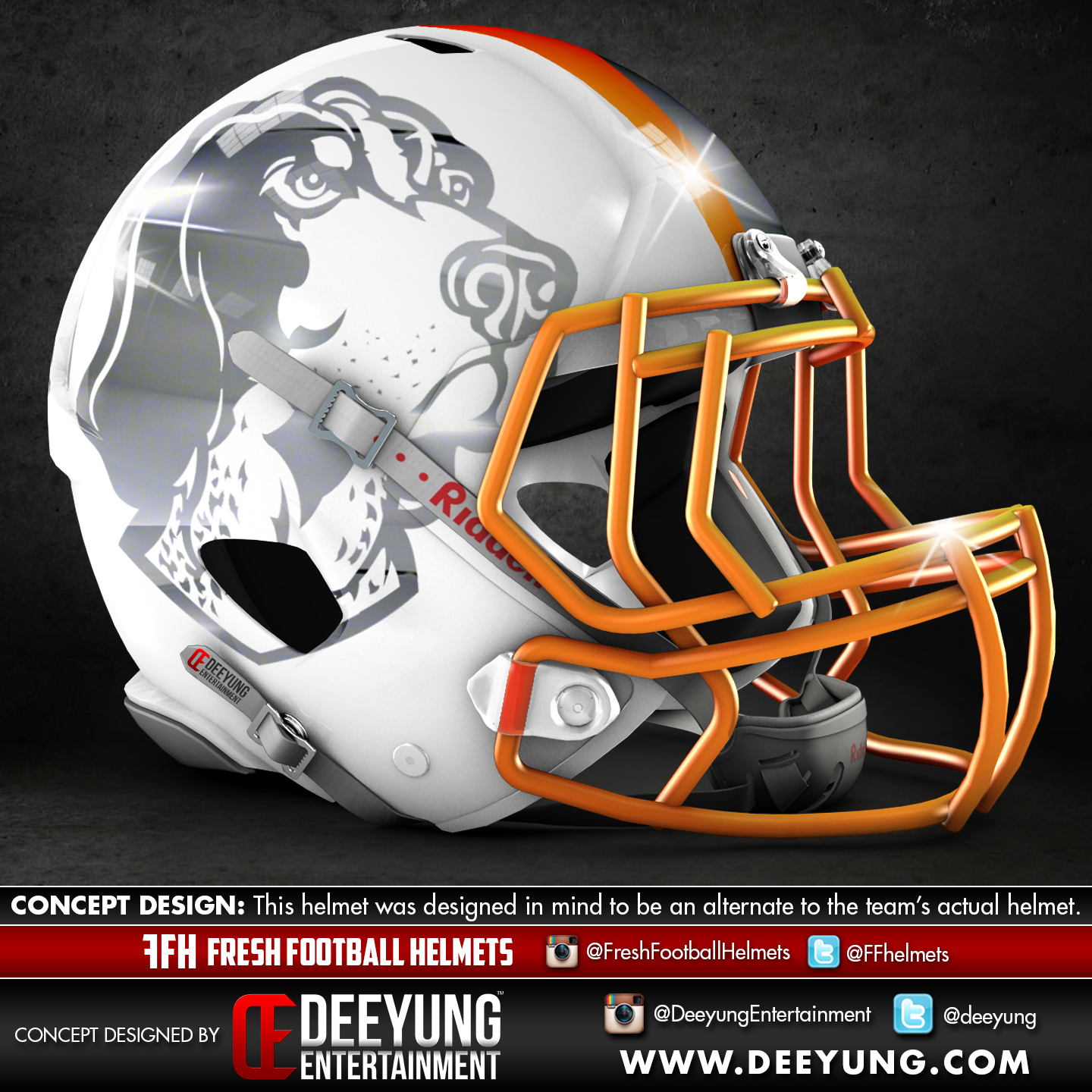 Designer Creates Absolutely Incredible Helmet Concepts For Every NFL Team  (PICS)