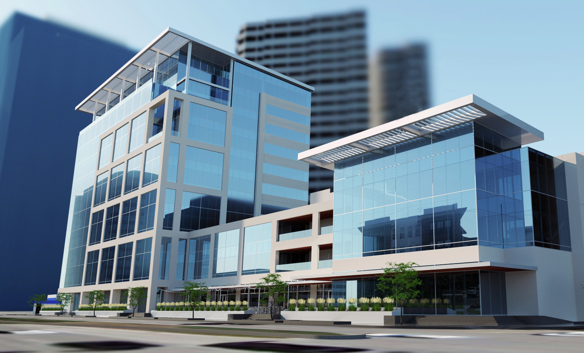 Rendering of the Regions Financial Center at 3773 Richmond Ave.