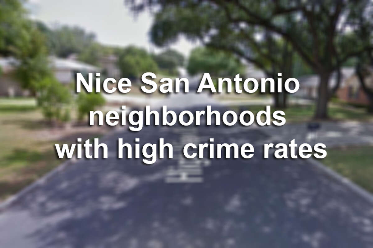 Nice San Antonio Neighborhoods With High Crime Rates