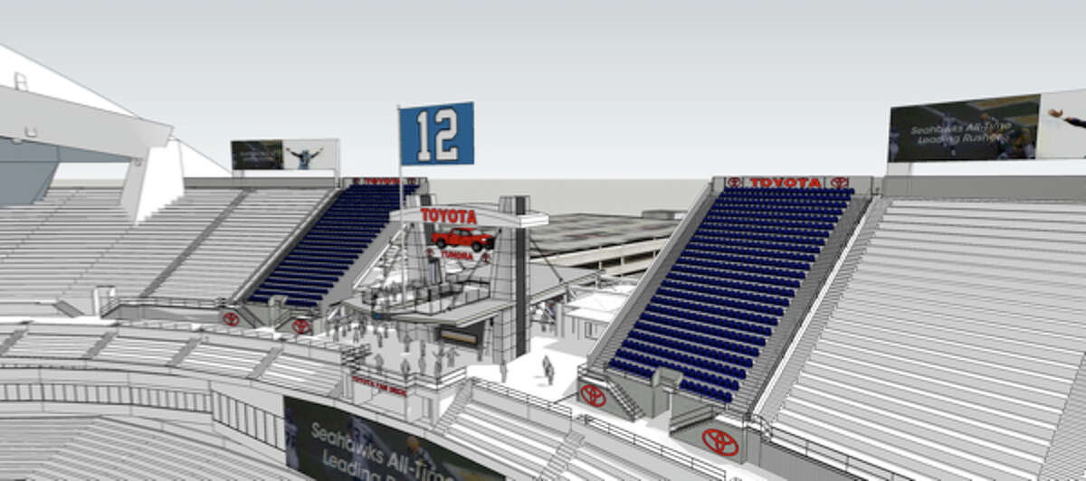 On Feb. 23, 2015, the Seahawks announced adding 1,000 seats in two new sections in the south upper deck. The renovations include a new 12th Man Flag platform.