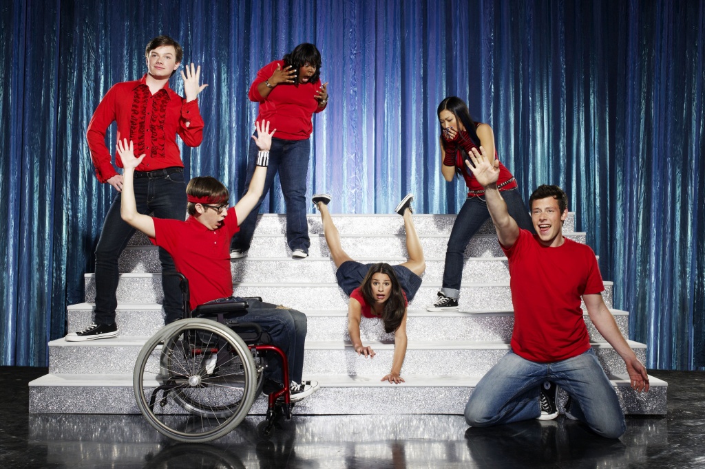 Glee Films Its Last Episode 3461