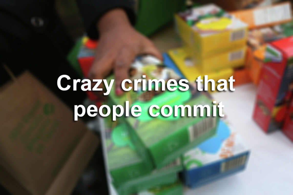 Crazy crimes that people commit