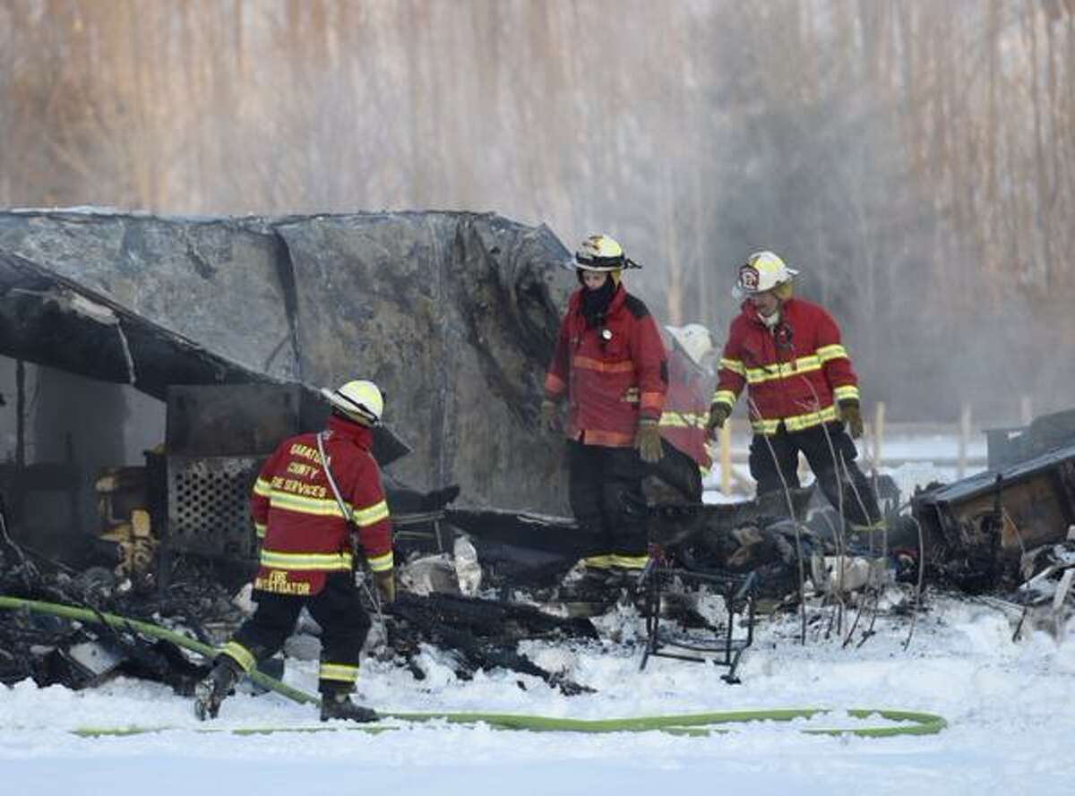 Town Of Saratoga Fire Sends 2 To Burn Unit