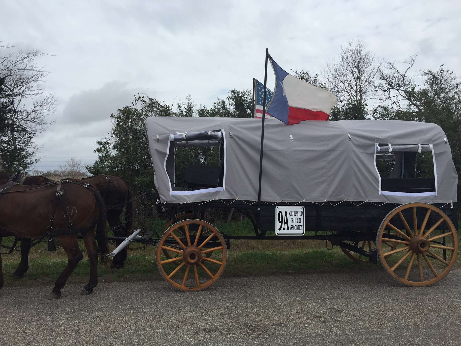Wagons, oh! Notes from the trail ride