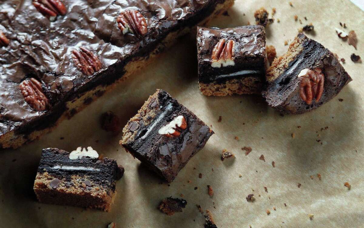 Bourbon Street Brownies layer upon layer of sweet goodness