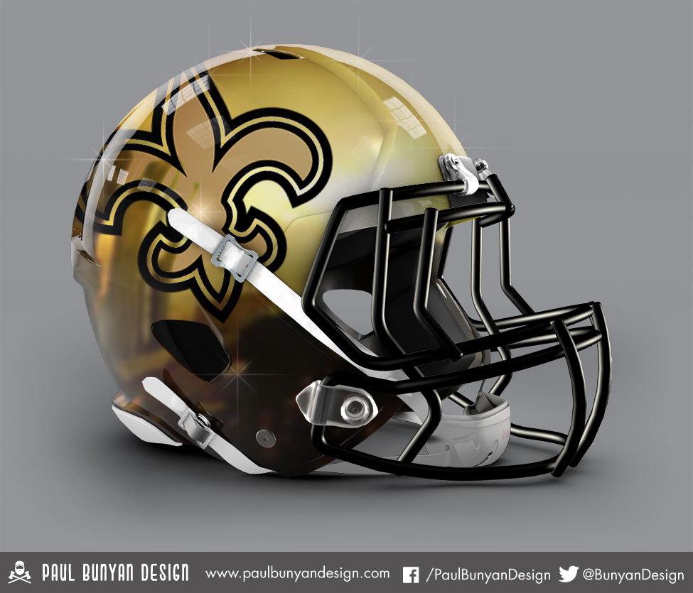 saints concept helmet